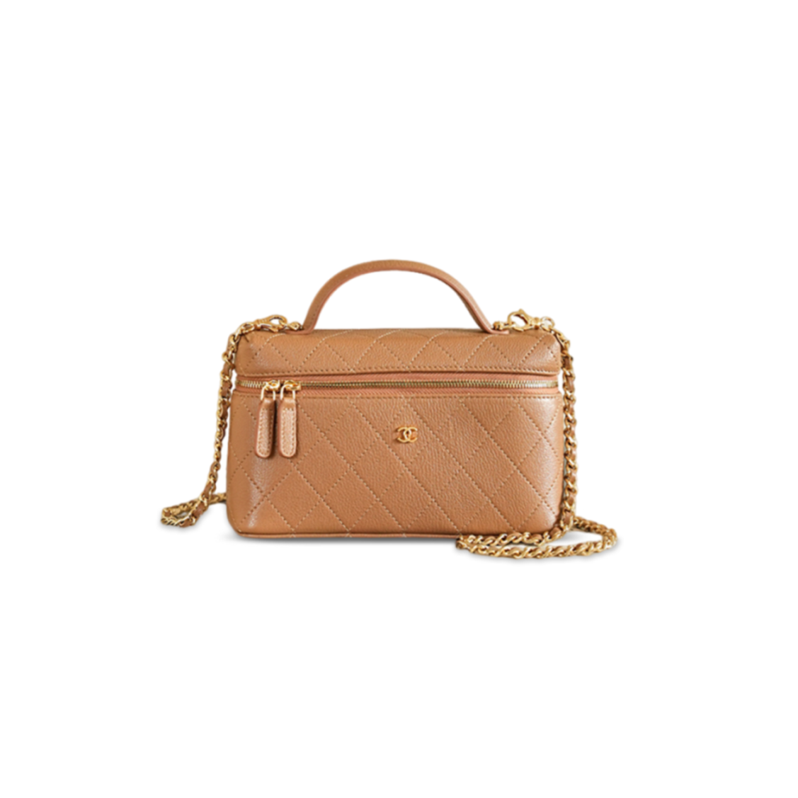 CHANEL 26P VANITY CASE WITH CHAIN BAG LAMBSKIN AP5100 (19.5*17*5cm)